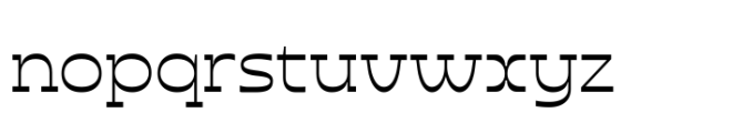 IT Pertinax Thin Font LOWERCASE