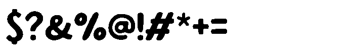 IT Pimo Font OTHER CHARS