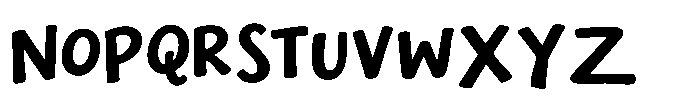 IT Pimo Font UPPERCASE