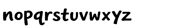 IT Pimo Font LOWERCASE