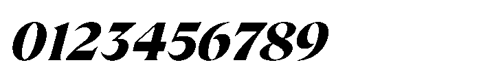 IT Seron Italic Font OTHER CHARS