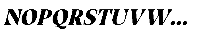 IT Seron Italic Font UPPERCASE