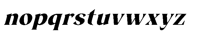 IT Seron Italic Font LOWERCASE