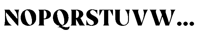 IT Seron Regular Font UPPERCASE