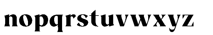 IT Seron Regular Font LOWERCASE