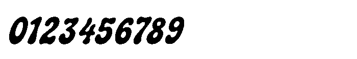 IT Slurvia Italic Font OTHER CHARS