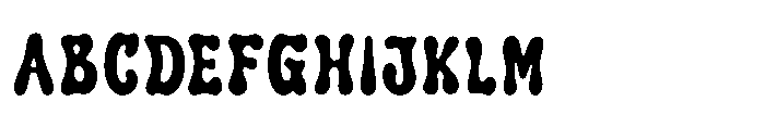 IT Slurvia Regular Font UPPERCASE