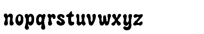IT Slurvia Regular Font LOWERCASE