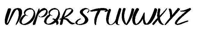 IT Stone Mark Italic Font UPPERCASE