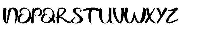 IT Stone Mark Regular Font UPPERCASE