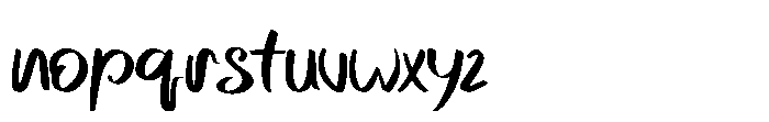 IT Stone Mark Regular Font LOWERCASE