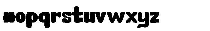 IT Tacoloopey Regular Font LOWERCASE