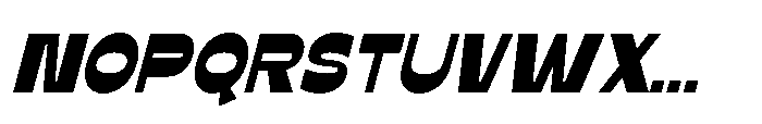 IT Trivane Italic Font UPPERCASE