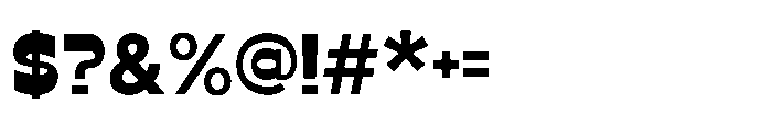 IT Trivane Regular Font OTHER CHARS
