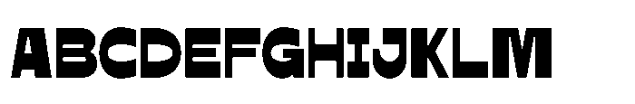 IT Trivane Regular Font UPPERCASE