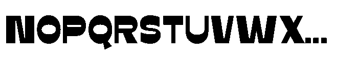 IT Trivane Regular Font UPPERCASE