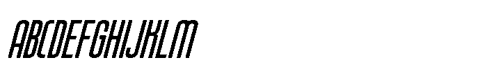 IT Tullien Italic Font UPPERCASE