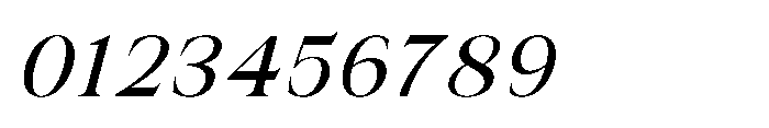 IT Valero Light Italic Font OTHER CHARS