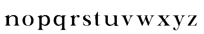 IT Valero Light Font LOWERCASE