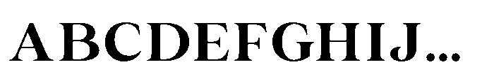 IT Valero Medium Font UPPERCASE