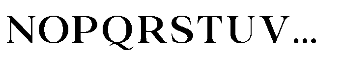 IT Valero Regular Font UPPERCASE