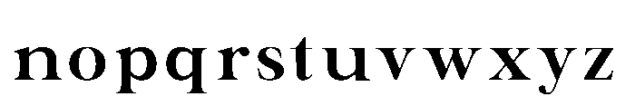 IT Valero Regular Font LOWERCASE