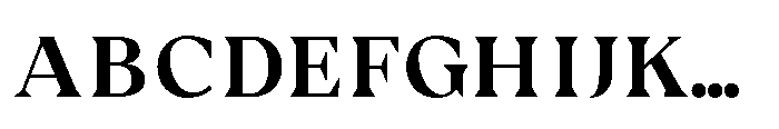 IT Valtrisse Regular Font UPPERCASE