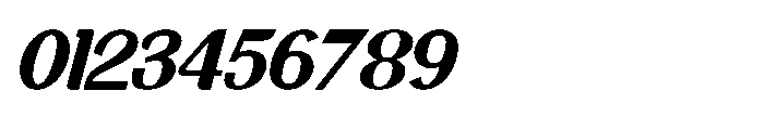 IT Weralionis Italic Font OTHER CHARS