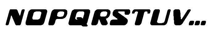 IT Xylox Italic Font UPPERCASE