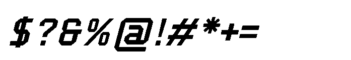IT Xytrion Italic Font OTHER CHARS