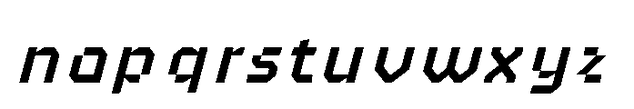 IT Xytrion Italic Font LOWERCASE