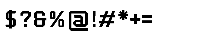 IT Xytrion Regular Font OTHER CHARS