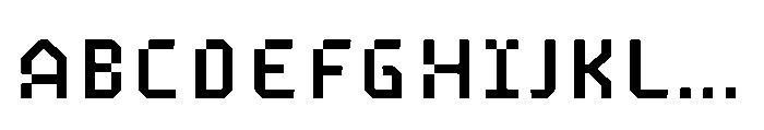 IT Xytrion Regular Font UPPERCASE