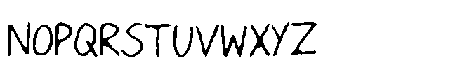 IT Zalro Font UPPERCASE