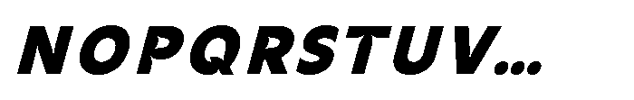IT Zentrap Italic Font UPPERCASE