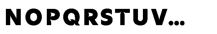 IT Zentrap Regular Font UPPERCASE