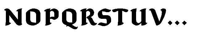 IT Zorak Regular Font UPPERCASE