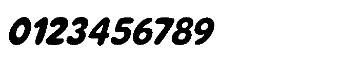 IT Zuppa Italic Font OTHER CHARS