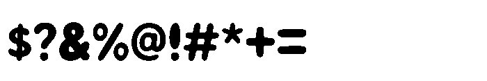 IT Zuppa Regular Font OTHER CHARS