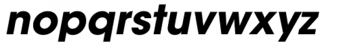 ITC Avant Garde Bold Oblique Font LOWERCASE