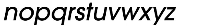 ITC Avant Garde Medium Oblique Font LOWERCASE