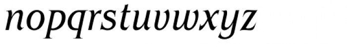 ITC Benguiat Condensed Book Italic Font LOWERCASE