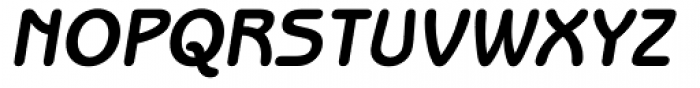 ITC Benguiat Gothic Bold Oblique Font UPPERCASE