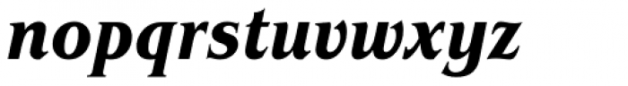 ITC Benguiat Pro Condensed Bold Italic Font LOWERCASE