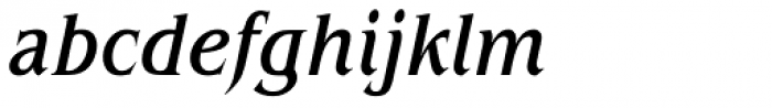 ITC Benguiat Pro Condensed Medium Italic Font LOWERCASE