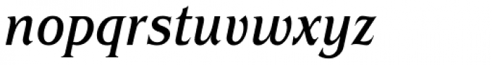 ITC Benguiat Std Condensed Medium Italic Font LOWERCASE