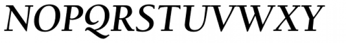 ITC Berkeley Old Style Bold Italic Font UPPERCASE