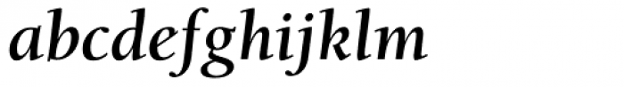 ITC Berkeley Old Style Bold Italic Font LOWERCASE