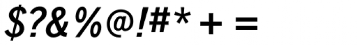 ITC Blair Condensed Medium Italic Font OTHER CHARS