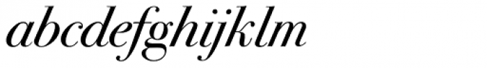 ITC Bodoni Seventytwo Book Italic Font LOWERCASE